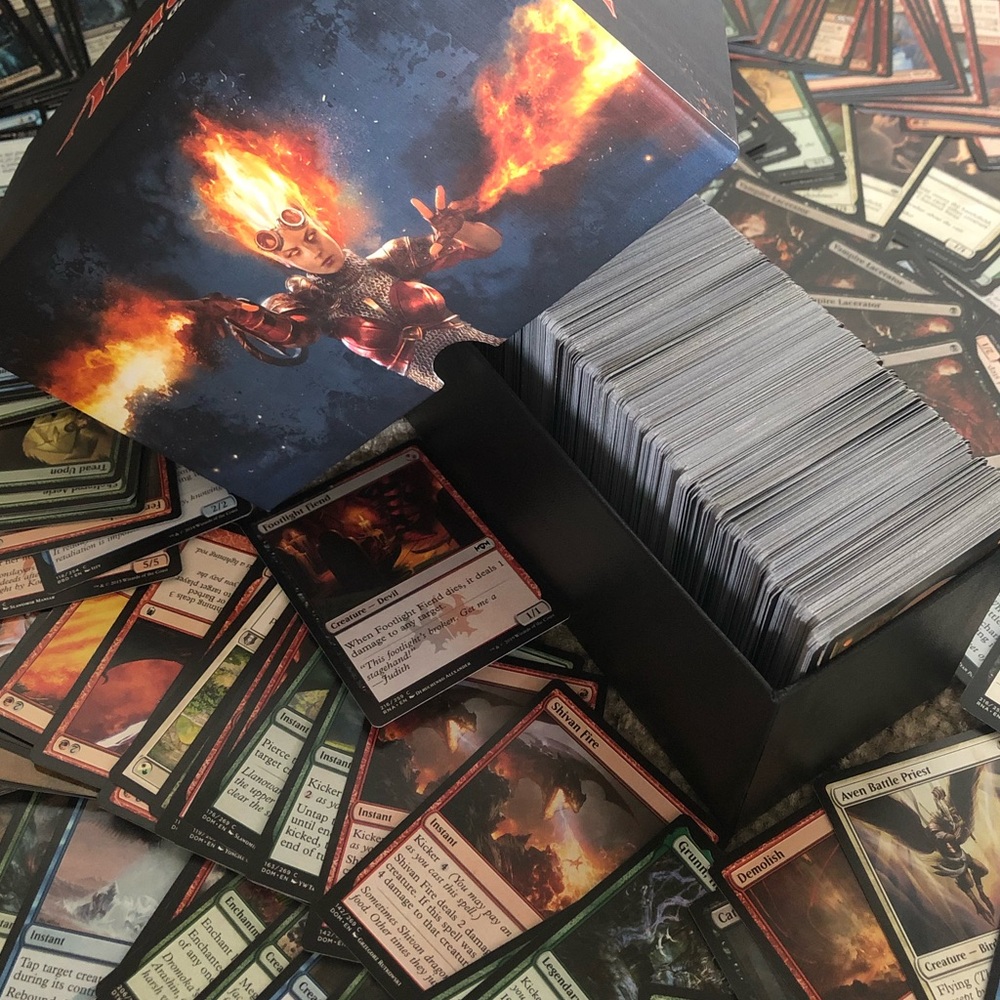 Bundle Box Full of Magic the Gathering Cards